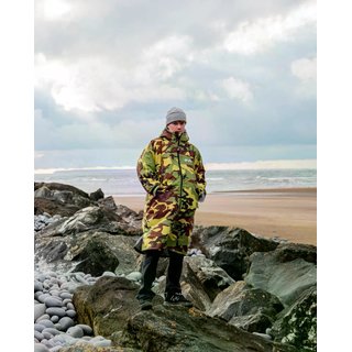 DRYROBE Advance Long Sleeve Gr�n Camo Grau M REMIX