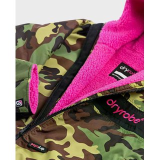 DRYROBE Advance Long Sleeve Gr�n Camo Pink L REMIX