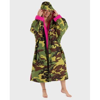DRYROBE Advance Long Sleeve Gr�n Camo Pink L