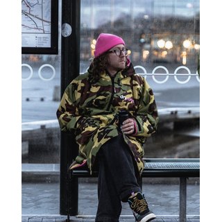 DRYROBE Advance Long Sleeve Gr�n Camo Pink S REMIX