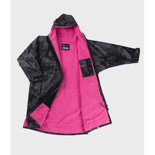 DRYROBE Advance Long Sleeve Schwarz Camo Pink M