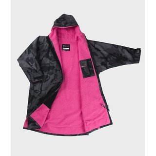DRYROBE Advance Long Sleeve Schwarz Camo Pink S