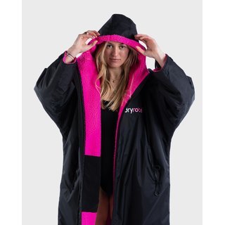 DRYROBE Advance Long Sleeve Schwarz Pink S