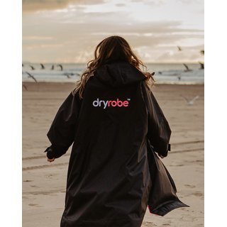 DRYROBE Advance Long Sleeve Schwarz Pink S