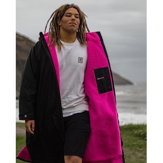 DRYROBE Advance Long Sleeve Schwarz Pink XS