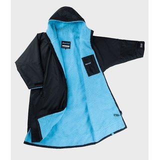 DRYROBE Advance Long Sleeve Schwarz Blau XXL