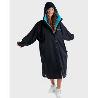 DRYROBE Advance Long Sleeve Schwarz Blau XXL
