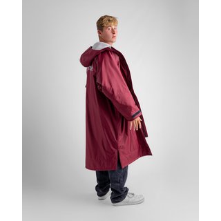 DRYROBE Advance Long Sleeve Burgunder Grau XS