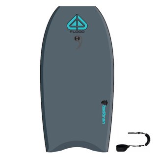 FLOOD Bodyboard Usurper 44 Graphit Aqua