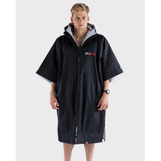 DRYROBE Advance Short Sleeve Schwarz Grau L