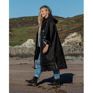 DRYROBE Advance Short Sleeve Schwarz Grau S