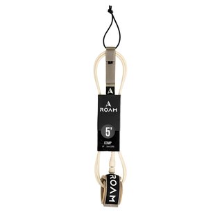 ROAM Surfboard Leash Comp 5.0 152cm 6mm Sand