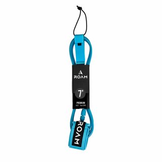 ROAM Surfboard Leash Premium 7.0 Dark Teal
