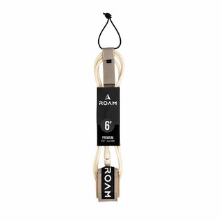 ROAM Surfboard Leash Premium 6.0 Sand