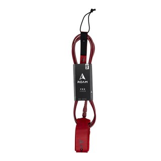 ROAM Surfboard Leash PRO 9.0 Dunkelrot