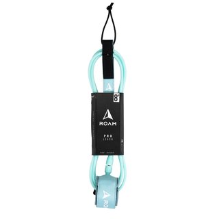 ROAM Surfboard Leash PRO 8.0 Lite Teal