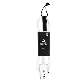 ROAM Surfboard Leash PRO 8.0 Weiss