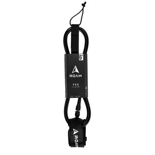 ROAM Surfboard Leash PRO 6.0 Schwarz