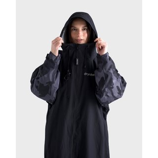 DRYROBE Tech-Lite Long Sleeve Schwarz Camo M