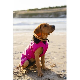 DRYROBE Dog Coat Hundemantel Pink Schwarz XXXL