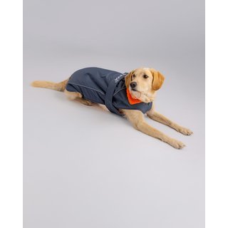 DRYROBE Dog Coat Hundemantel Grau Orange XXXL