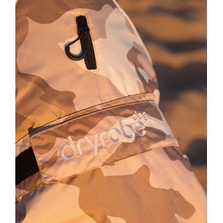 DRYROBE Dog Coat Hundemantel Sand Camo XXL