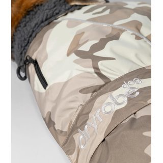 DRYROBE Dog Coat Hundemantel Sand Camo XL