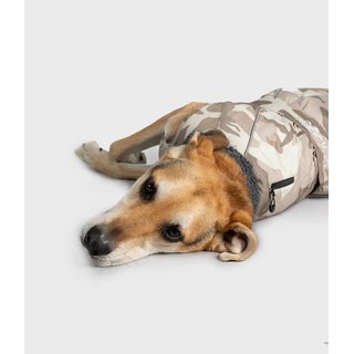 DRYROBE Dog Coat Hundemantel Sand Camo L