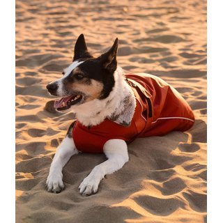 DRYROBE Dog Coat Hundemantel Burnt Orange XXL