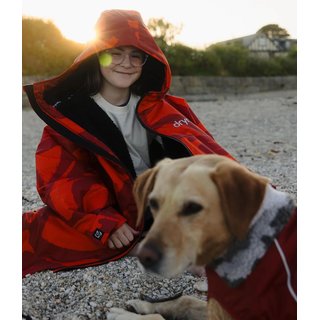 DRYROBE Dog Coat Hundemantel Burnt Orange XL