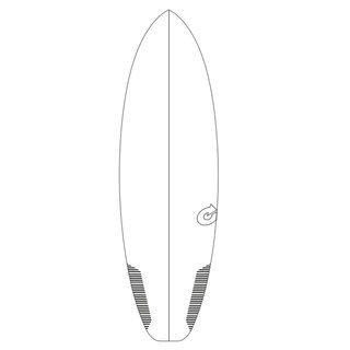 Surfboard TORQ TEC DLS 5.10