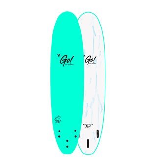 GO Surfboard Safety Soft Pro 7.0 Green Marble