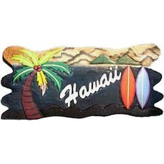 Holzschild HAWAII
