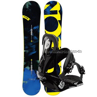 Burton Snowboard Set Ripcord 158 cm Wide Snowboard mit Outpost Bindung Size L (43 -47) NEU!