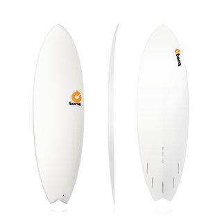 Surfboard TORQ Epoxy TET 5.11 MOD Fish Weiss