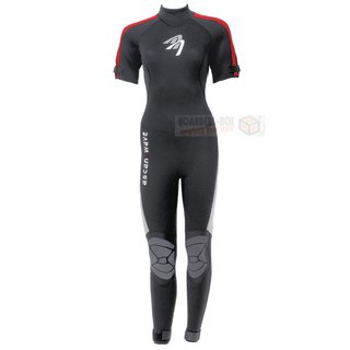 ASCAN Convertible Kurzarm WAVE 4,5 / 3,5 mm Damen 36