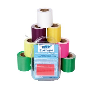 M2 Spitape, Reparaturgewebe aus Spinnaker-Nylon Schwarz