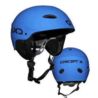 CONCEPT X HELM Kiten Surfen Wakeboard Kajak Blau M