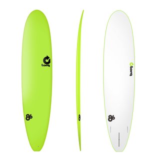 Surfboard TORQ Softboard 8.6 Longboard Grün