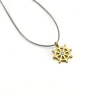 Silver+Surf Silber Schmuck Steuerrad Gr S vergolde