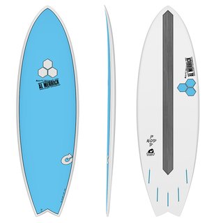 Surfboard CHANNEL ISLANDS X-lite Pod Mod 6.2 blau