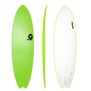 Surfboard TORQ Softboard 6.10 Fish Grn