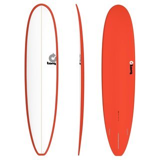 Surfboard TORQ Epoxy TET 8.6 Longboard White Red